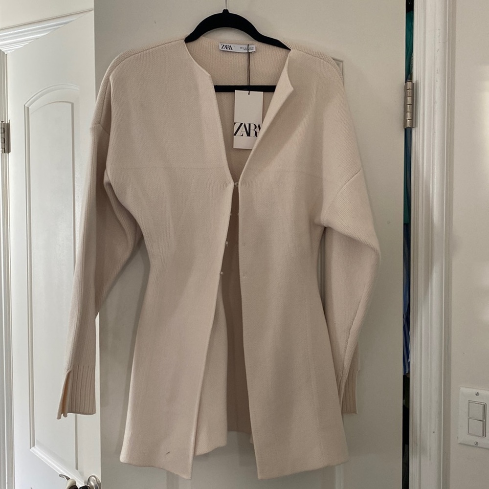 Zara Cream Cardigan